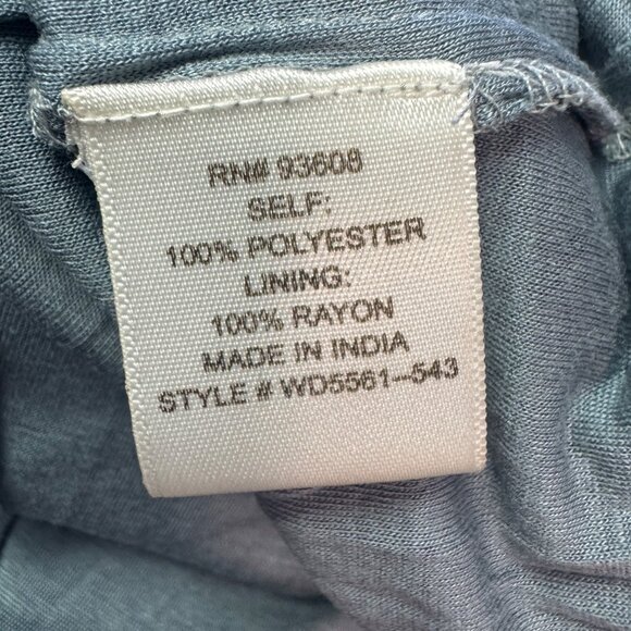 Willow & Clay Floral Size S Spaghetti Strap Dress Polyester & Rayon Blend - Picture 5 of 11